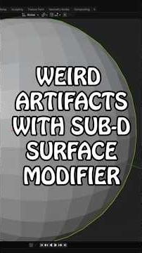 Blender Subdivision Surface FIX Explained!