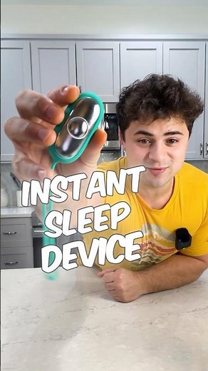 I TESTED Instant Sleep Device!! *Works in 10 Minutes* 😱 #shorts #instantsleep #sleep #experiements