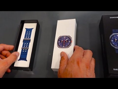 unboxing and set up SAMSUNG SMARTWATCH ULTRA 8