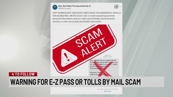 State officials warn of E-ZPass text message scam