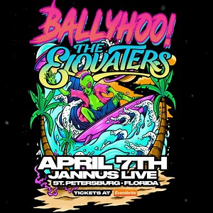 264 reactions · 49 shares | ST. PETE! We're coming your way on April 7 with The Elovaters & Cloud 9 Vibes at Jannus Live  | BALLYHOO! | Facebook