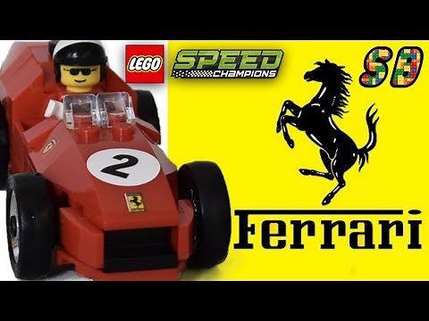 HOW TO BUILD a LEGO classic F1 Ferrari Racing car (TUTORIAL)