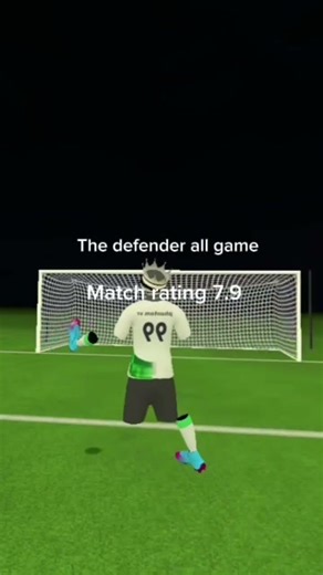 The striker 💀#vr #vrfs #defender #motm