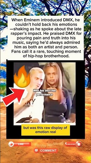 THROWBACK, Eminem’s Emotional DMX Introduction 🔥