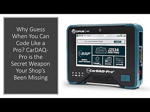 Why Guess When You Can Code Like a Pro? CarDAQ-Pro is the Secret Weapon Your Shop’s Been Missing