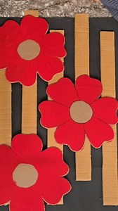 Cardboard Wall hanging #diy #craft #creativevinii #facebookreel | Creative ViNii