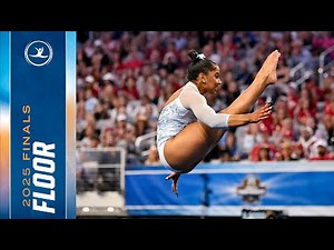 Jordan Chiles - Floor at 2025 NCAA gymnastics championships