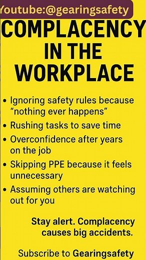 Complacency In The Workplace: How Awareness Prevents Accident