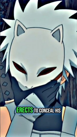 Kakashi's Mask: Secrets Behind the Iconic Anime Mask, Revealed! #shorts