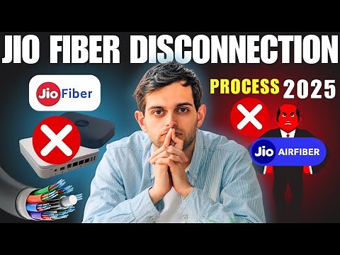 Jio Fiber & Air Fiber Disconnection Process |Jio Fiber Connection Kaise Band Kare
