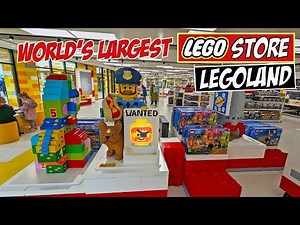 Experience the Magic of LEGO: Full Tour of LEGOLAND's Biggest LEGO Store! (March 2023) [4K]