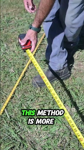 How to lay a square foundation