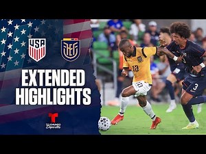 USA vs. Ecuador | Highlights US Soccer | USMNT | Telemundo Deportes