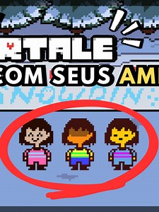 COMO JOGAR UNDERTALE COM SEUS AMIGOS #undertale #undertaletogether #toriel #sans #papyrus #fyp