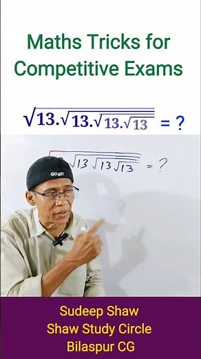 Maths Tricks for Competitive Exams, Quantitative Aptitude shortcut method #shorts