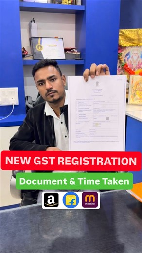 Surazz Gupta | E-commerce on Instagram: "GST Registration in 1 hour 😱 We discuss how to easily start an e-commerce business from home by obtaining a GST certificate quickly through a simplified registration scheme. We explain the process, required documents, and highlight that this is suitable for B2C small businesses with minimal verification. Quick GST Registration for Home-Based E-commerce Businesses #EcommerceBusiness #StartupTips #GST HomeBusinessIdeas OnlineBusiness EntrepreneurLife"