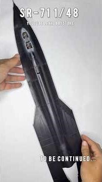 Sr 71 Blackbird | Plastimodelismo | aviação | miniaturas | Aircraft model | F 22 | Su 57