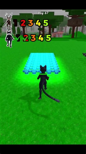 Cat Vs Deer Vs Armor 99 Nights🤣