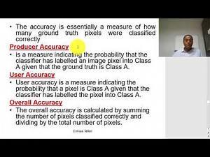 Lecture 3 Part II Classification Accuracy Assessment
