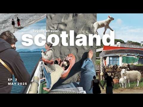 Crying All Over Scotland | Day 3 Highlands Travel Vlog (Isle of Mull Ferry & Calgary Beach Magic) 4K