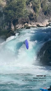 Entry #61 Superstyling 2025: River Mutton with a kickflip off Huka Falls Paddler: @river_mutton Video: Amelia Osborn Location: Huka Falls, Waikato River, New Zealand Enter the @palmequipment and @kayaksessionmag 2025 Superstyling contest and show your best line 👉 link in bio. #kayaksession #superstyling | Kayak Session Magazine