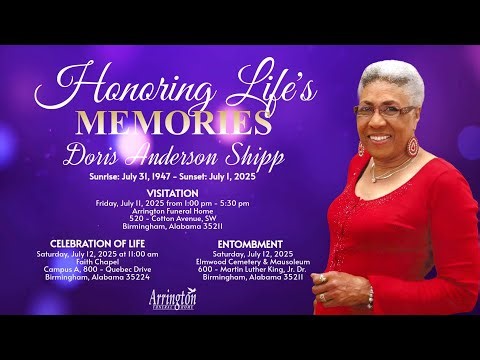 Honoring the Life and Legacy of Doris Anderson Shipp