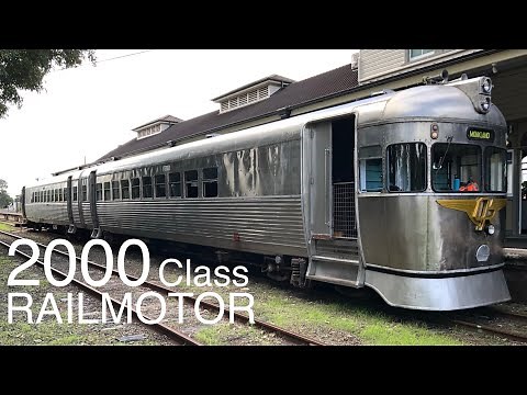 DRIVING A 2000 CLASS RAILMOTOR | SILVER BULLET