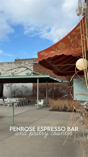 @penrose_kc is one of Kansas City’s favorite summer coffee shops, but did you know you can actually enjoy your coffee inside during the colder months? 🤩 ☕️ I absolutely love the coffee here but the pastries take the experience to a whole new level entirely! Order something warm to drink, look out the window, and dream of warmer days ahead! ☀️ | Lokcal