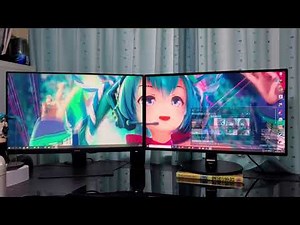 デュアルディスプレイ ライブ壁紙テスト