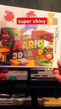 Sealed Super Mario 3D Land 🍄 #Mario #Nintendo #3DS