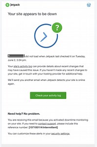 Downtime / Uptime Monitoring