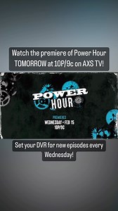 Your weekly hard rock and heavy metal countdown is here! Tune into AXS TV for the premiere of Power Hour TOMORROW at 10P/9c, and get the lowdown on the latest music news with Matt Pinfield, Caity Babs, and Josh Bernstein! Brought to you by Danny Wimmer Presents. 🤘 Set your DVR for new episodes every Wednesday! #axstv #powerhour #dannywimmerpresents #mattpinfield #caitybabs #joshbernstein #hardrock #heavymetal #rock #metal #premiere | axstv