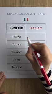 Learn Italian 🇮🇹 | Learn Italian with Ines