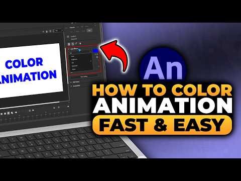 How To Color Animation in Adobe Animate (FAST & EASY) | 100% WORKS | NO Yapping, To The Point!