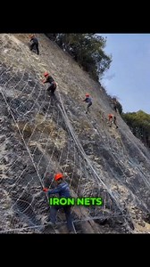 2.3M views · 69K reactions | Chinese people are using iron nets and hydroseeding to stop erosion and revive mountain ecosystems. A blend of technology and nature that's transforming barren slopes into lush greenery. #China #EcoEngineering #MountainRestoration #Hydroseeding #GreenInnovation | Facts Wiki | Facebook
