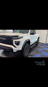 Here is our 2 day ceramic coating process wrapped up into a 1 min 30 second video! I showcase what we do and why each part is important to do before applying the actual coating itself. This 2024 GMC Canyon received our ProShine Plus package. This ceramic coating is going to lasts years on the surface, unlike wax that only lasts months! | Outshine Detail