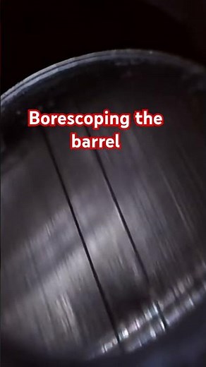 Checking a PROOF Research barrel for problems by borescoping