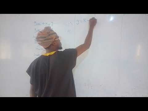 Simultaneous equation (substitution method)