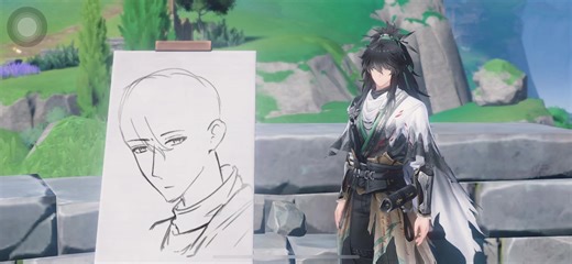 Drawing with qiuyuan ✍️🎋 #wuwa #wutheringwaves #qiuyuan #drawing #fyp