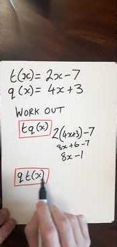 Compound Functions #compositefunction #compositefunctions #functions #algebratricks #maths #math