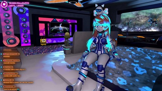 TO THE STARS - MONIKA FRONT PAGE STREAM - FULL BODY ASTRONAUT DEBUT | SUBS CAN JOIN OUR MODDED MC SERVER! | Vtuber | !dono