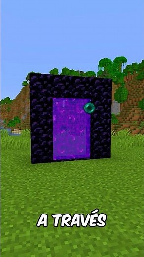 HOW TO ENTER THE NETHER WITHOUT A LOADING SCREEN? 😱⛏️ #shorts
