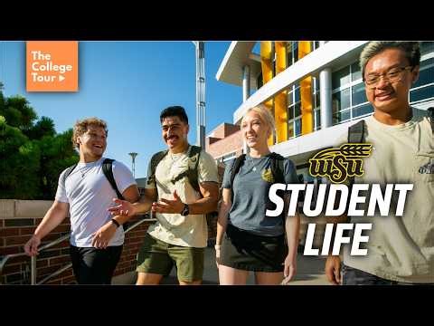Student Life @ Wichita State | The College Tour (Audio Described)