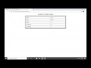 html table border styles video tutorial