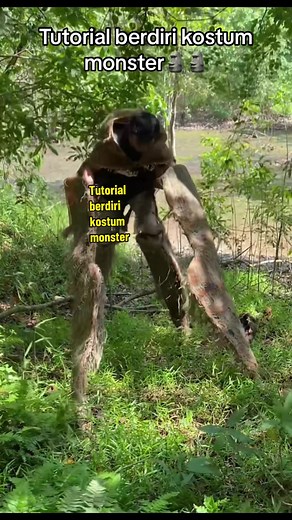 Cara Berdiri dengan Kostum Monster: Tutorial Lengkap