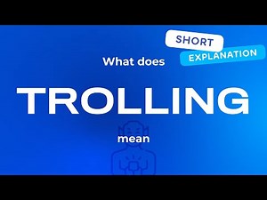 Trolling meaning