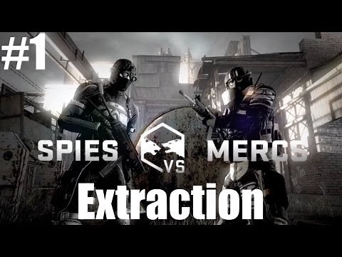 Splinter Cell Blacklist - Multiplayer - Spies VS Mercs - Extraction Match #1 | CenterStrain01