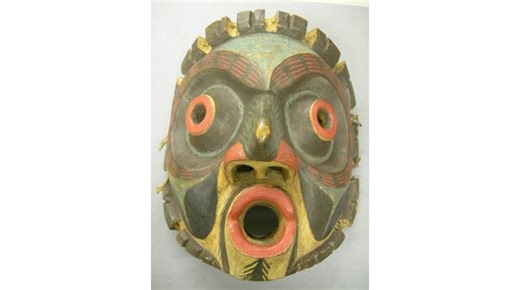 BBC - A History of the World - Object : Ritual Mask of the Haida people