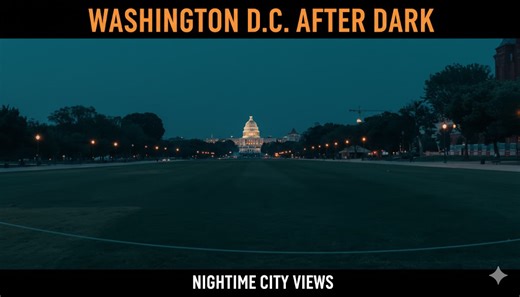 Washington D.C. After Dark | Nighttime City Views