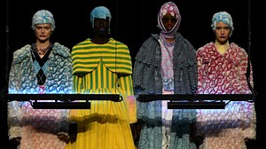 Anrealage debuts colour-changing clothes at Paris Fashion Week